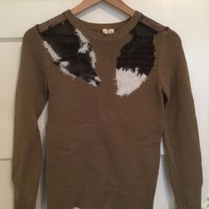 Brown Sweater with Fox